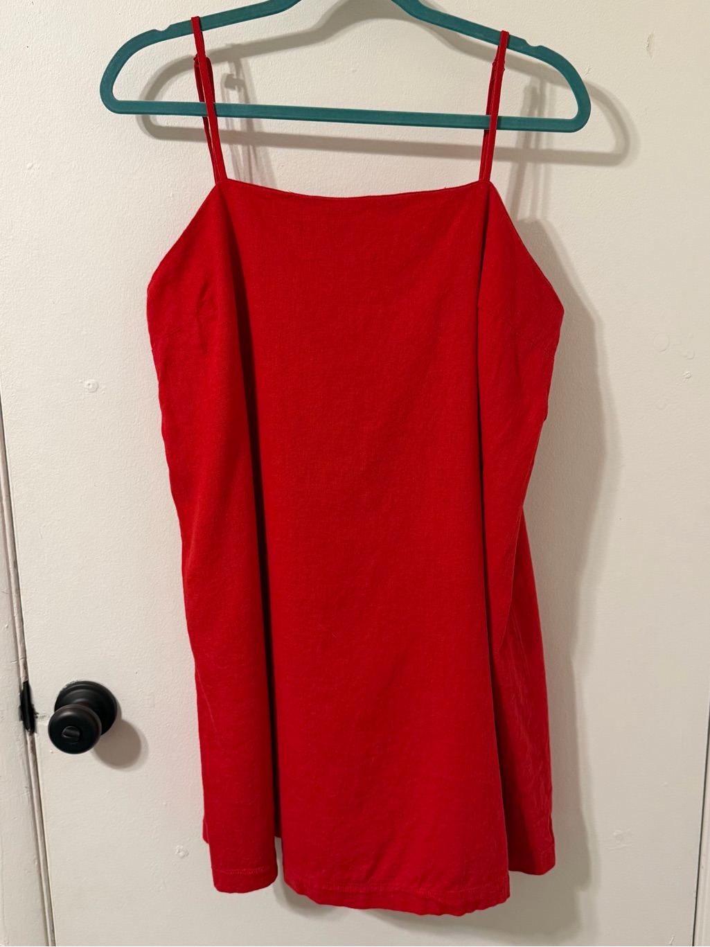 A New Day Bright Red Casual Dress
